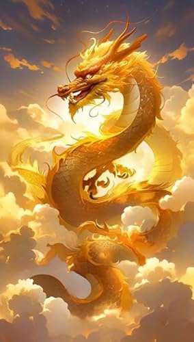 Xpdnmilq Erwachsene Vorgedruckt Kreuzstich DIY Stickpackung Kreuzstich Startersets 11CT für Anfänger Home Decor Goldener Drache der Glückswolke40x50CM Xpdnmilq Erwachsene Vorgedruckt Kreuzstich DIY Stickpackung Kreuzstich Startersets 11CT für Anfänger Home Decor Goldener Drache der Glückswolke40x50CM von Xpdnmilq