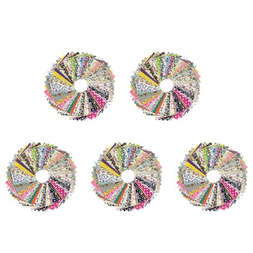Xptieeck DIY Quilt Patch 300 Stueck 10cmx10cm Charm Pack Baumwollgewebe Patchwork Buendel Gewebe Tuch Naehen Xptieeck DIY Quilt Patch 300 Stueck 10cmx10cm Charm Pack Baumwollgewebe Patchwork Buendel Gewebe Tuch Naehen von Xptieeck
