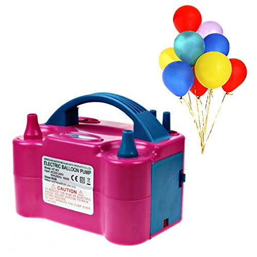 Xrten Elektrische Ballonpumpe, Luftpumpe mit Doppeldüse, Luftballonpumpe Tragbare Pumpe 600W, Ballonpumpe für Party, Hochzeit, Geburtstag Xrten Elektrische Ballonpumpe, Luftpumpe mit Doppeldüse, Luftballonpumpe Tragbare Pumpe 600W, Ballonpumpe für Party, Hochzeit, Geburtstag von Xrten