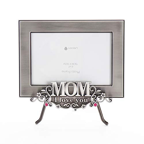 Lasody Bilderrahmen mit Aufschrift "I love you mother", Staffelei, Präsentationsständer, Muttertagsgeschenk Lasody Bilderrahmen mit Aufschrift "I love you mother", Staffelei, Präsentationsständer, Muttertagsgeschenk von Xshows