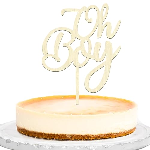 Xsstarmi 1 Packung Oh Boy Tortenaufsatz aus Holz Junge Babyparty Kuchendekorationen Gender Reveal It's A Boy Cake Pick für Feiern Baby Boy Shower Kinder 1. Geburtstag Party Dekorationen Xsstarmi 1 Packung Oh Boy Tortenaufsatz aus Holz Junge Babyparty Kuchendekorationen Gender Reveal It's A Boy Cake Pick für Feiern Baby Boy Shower Kinder 1. Geburtstag Party Dekorationen von Xsstarmi