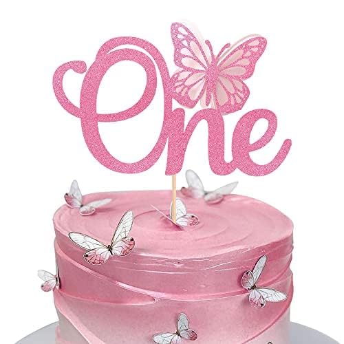 Xsstarmi 1 Packung Tortendeko Schmetterling Eins Tortenaufsatz Glitzer Schmetterling Kuchen Pick 1. Geburtstag Kuchen dekorationen für Schmetterling Geburtstag Party Zubehör Rosa Xsstarmi 1 Packung Tortendeko Schmetterling Eins Tortenaufsatz Glitzer Schmetterling Kuchen Pick 1. Geburtstag Kuchen dekorationen für Schmetterling Geburtstag Party Zubehör Rosa von Xsstarmi