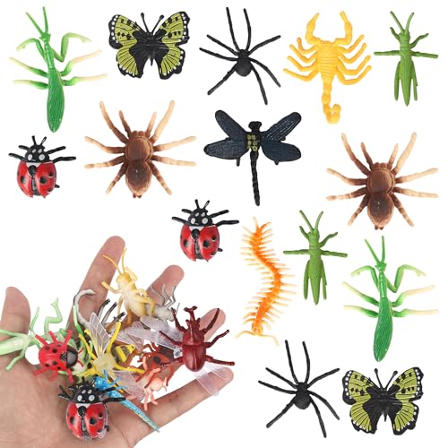 Xsstarmi Insekten-Kuchendekoration mit Schmetterling, Biene, Marienkäfer, Skorpion, Kunststoff, Käfer, Thema, Kuchenpicker für Babyparty, Kindergeburtstag, Party, DIY-Party, Kuchendekorationen Xsstarmi Insekten-Kuchendekoration mit Schmetterling, Biene, Marienkäfer, Skorpion, Kunststoff, Käfer, Thema, Kuchenpicker für Babyparty, Kindergeburtstag, Party, DIY-Party, Kuchendekorationen von Xsstarmi