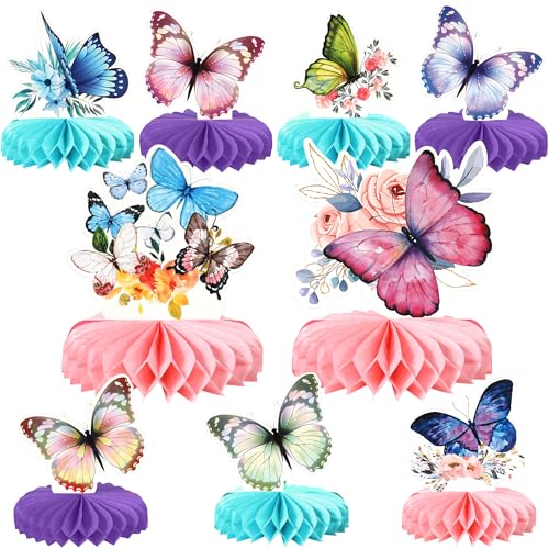 Xsstarmi Schmetterlings-Waben-Mittelstücke, Dekoration, Frühlingsblumen, Garten, Schmetterling, Tischdekoration, Dekoration für Babyparty, Hochzeit, Geburtstag, Party, DIY-Dekorationen Xsstarmi Schmetterlings-Waben-Mittelstücke, Dekoration, Frühlingsblumen, Garten, Schmetterling, Tischdekoration, Dekoration für Babyparty, Hochzeit, Geburtstag, Party, DIY-Dekorationen von Xsstarmi