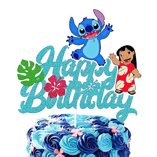 Happy Birthday Tortendeko, Cake Topper, Cartoon Kuchen Topper, Happy Birthday Kuchen Deko, Kuchendeko, Tortendeko Geburtstag für Mädchen von Xtaguvdm