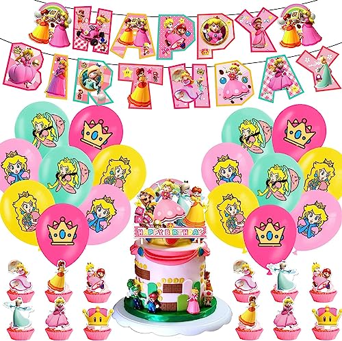 Princess Party Dekoration, 30 Stück Deko Geburtstag Prinzessin, Prinzessin Geburtstags Dekorationen, Prinzessin Geburtstag Deko, Prinzessin Geburtstagsdeko von Xtaguvdm