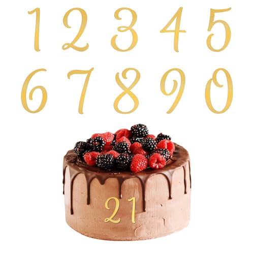 10 Stück 0-9 Ziffern Tortenaufleger Zahlen Deko Torte 5 CM Goldene Acryl Kuchen Zahlen Topper DIY Tortenaufsatz Kuchen Topper mit 0-9 Zahlen Spiegel Gold Picks für Geburtstag Party Jubiläum Hochzeit 10 Stück 0-9 Ziffern Tortenaufleger Zahlen Deko Torte 5 CM Goldene Acryl Kuchen Zahlen Topper DIY Tortenaufsatz Kuchen Topper mit 0-9 Zahlen Spiegel Gold Picks für Geburtstag Party Jubiläum Hochzeit von Xthrotsenk