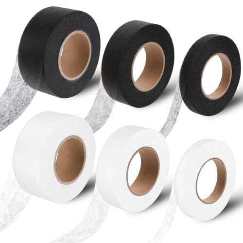 Xthrotsenk 6 Stück Saumband zum Aufbügeln 1 cm x 25 m, 2 cm x 25 m, 3 cm x 25 m Klebeband zum Aufbügeln Nahtband zum Aufbügeln ohne Nähen Saumband für Textilien, Hosen, Gardinen Xthrotsenk 6 Stück Saumband zum Aufbügeln 1 cm x 25 m, 2 cm x 25 m, 3 cm x 25 m Klebeband zum Aufbügeln Nahtband zum Aufbügeln ohne Nähen Saumband für Textilien, Hosen, Gardinen von Xthrotsenk
