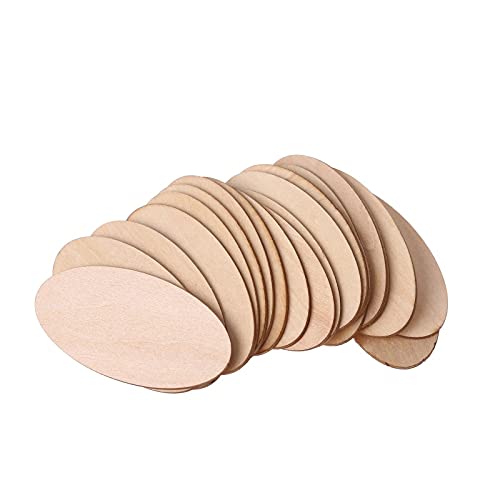 10/20/30 Stück ovale Holzscheiben, unlackiert, Namensschilder, Sammelalbum, ovale Holzscheiben, Chips, unlackiert, Namensschilder, Scrapbooking, Kunst 10/20/30 Stück ovale Holzscheiben, unlackiert, Namensschilder, Sammelalbum, ovale Holzscheiben, Chips, unlackiert, Namensschilder, Scrapbooking, Kunst von XuQiZZpp