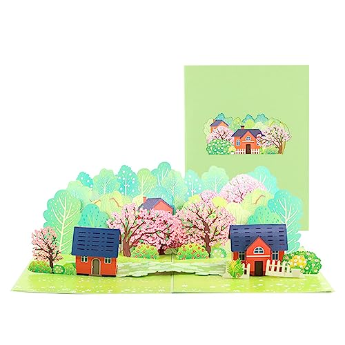 3D-Frühlings-Grußkarte mit Umschlag, Segen-Einladung für Kinder, Mädchen, Jungen, Geburtstag, Urlaub 3D-Frühlings-Grußkarte mit Umschlag, Segen-Einladung für Kinder, Mädchen, Jungen, Geburtstag, Urlaub von XuQiZZpp