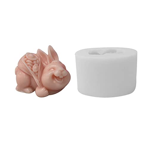 3D-Hasen-Formen, duftende Epoxidharze, Formen, Ostern, Kaninchen, Silikonformen, handgefertigte Kunst 3D-Hasen-Formen, duftende Epoxidharze, Formen, Ostern, Kaninchen, Silikonformen, handgefertigte Kunst von XuQiZZpp