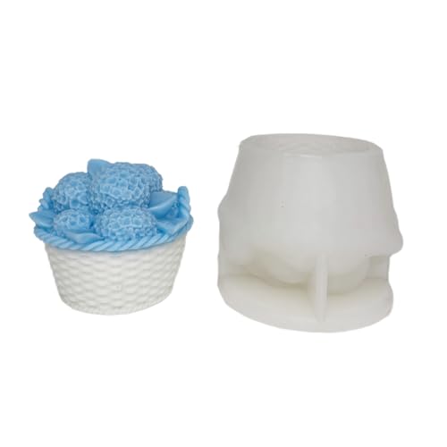 3D-Hortensienkorb-Formen, Silikon, handgefertigt, Duft, Seife, DIY, Kuchen, Süßigkeiten, Dekoration, Handwerk 3D-Hortensienkorb-Formen, Silikon, handgefertigt, Duft, Seife, DIY, Kuchen, Süßigkeiten, Dekoration, Handwerk von XuQiZZpp