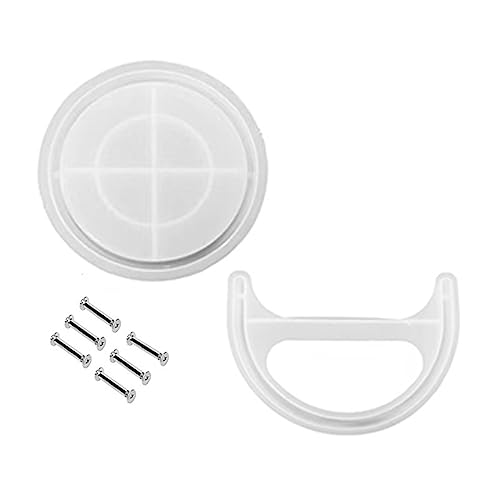 Maker Silikoneimer mit Griff, Süßigkeitenkorb, Epoxidharz, Aufbewahrungsbox, Behälter, Form, Dekoration von XuQiZZpp