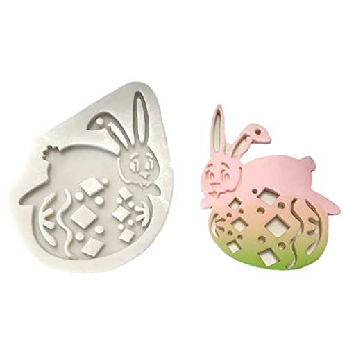 Oster- und Silikon-Epoxidharz-Herstellungszubehör, Schokoladenmuscheln, Form für Ostern, Backen, Tonformen von XuQiZZpp