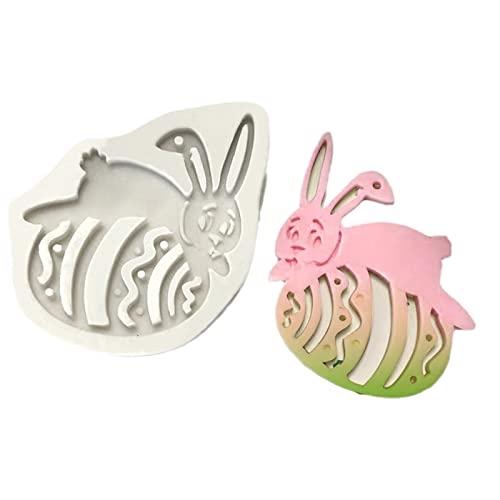 Oster- und Silikon-Epoxidharz-Herstellungszubehör, Schokoladenmuscheln, Form für Ostern, Backen, Tonformen von XuQiZZpp