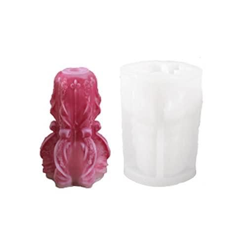 XuQiZZpp 3D-Blumenranken-Kerzenform, antihaftbeschichtet, leicht zu entformen, für Kerzen, Seife, Gips, Schokolade, Epoxidharz, Gießform XuQiZZpp 3D-Blumenranken-Kerzenform, antihaftbeschichtet, leicht zu entformen, für Kerzen, Seife, Gips, Schokolade, Epoxidharz, Gießform von XuQiZZpp