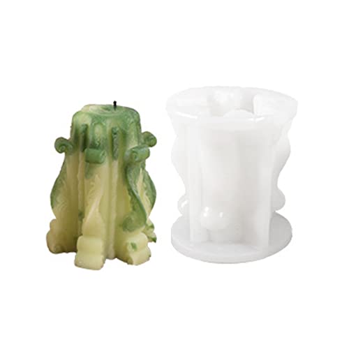 XuQiZZpp 3D-Blumenranken-Kerzenform, antihaftbeschichtet, leicht zu entformen, für Kerzen, Seife, Gips, Schokolade, Epoxidharz, Gießform XuQiZZpp 3D-Blumenranken-Kerzenform, antihaftbeschichtet, leicht zu entformen, für Kerzen, Seife, Gips, Schokolade, Epoxidharz, Gießform von XuQiZZpp