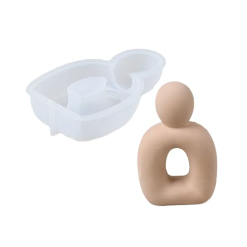 XuQiZZpp Abstrakte Skulptur, Silikon-Kerzenformen, Epoxidharz-Formen für Kerzen, Heimdekoration, Gips-Silikonformen XuQiZZpp Abstrakte Skulptur, Silikon-Kerzenformen, Epoxidharz-Formen für Kerzen, Heimdekoration, Gips-Silikonformen von XuQiZZpp
