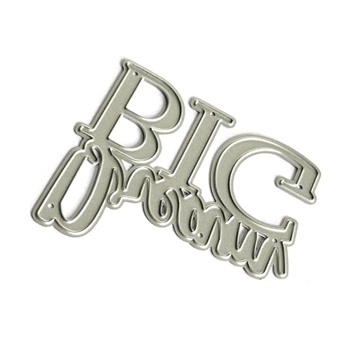 XuQiZZpp Big Dream Stanzformen aus Karbonstahl, Prägeformen für Grußkarten, Scrapbooking, Dekorationen XuQiZZpp Big Dream Stanzformen aus Karbonstahl, Prägeformen für Grußkarten, Scrapbooking, Dekorationen von XuQiZZpp