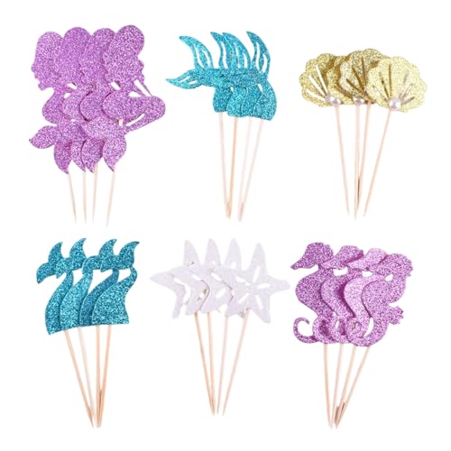 XuQiZZpp Fisch-Kuchenaufsatz-Set, 4/6 bedruckte Designs, hochwertiges dickes Papier, 0,3 mm, für Jahrestage, Babypartys, Events, sichere Materialien XuQiZZpp Fisch-Kuchenaufsatz-Set, 4/6 bedruckte Designs, hochwertiges dickes Papier, 0,3 mm, für Jahrestage, Babypartys, Events, sichere Materialien von XuQiZZpp