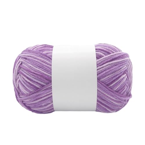 XuQiZZpp Häkelgarn, weiches Acrylgarn, Baumwollgarn, Strickgarn, Webgarn, 50 g von XuQiZZpp
