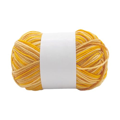 XuQiZZpp Häkelgarn, weiches Acrylgarn, Baumwollgarn, Strickgarn, Webgarn, 50 g von XuQiZZpp