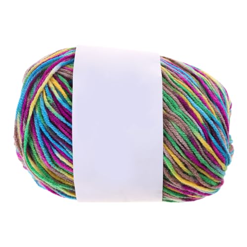 XuQiZZpp Häkelgarn, weiches Acrylgarn, Baumwollgarn, Strickgarn, Webgarn, 50 g von XuQiZZpp