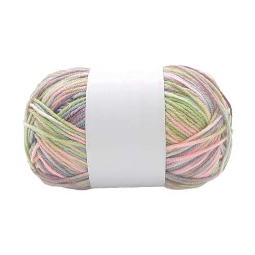 XuQiZZpp Häkelgarn, weiches Acrylgarn, Baumwollgarn, Strickgarn, Webgarn, 50 g von XuQiZZpp