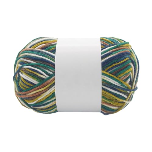 XuQiZZpp Häkelgarn, weiches Acrylgarn, Baumwollgarn, Strickgarn, Webgarn, 50 g von XuQiZZpp