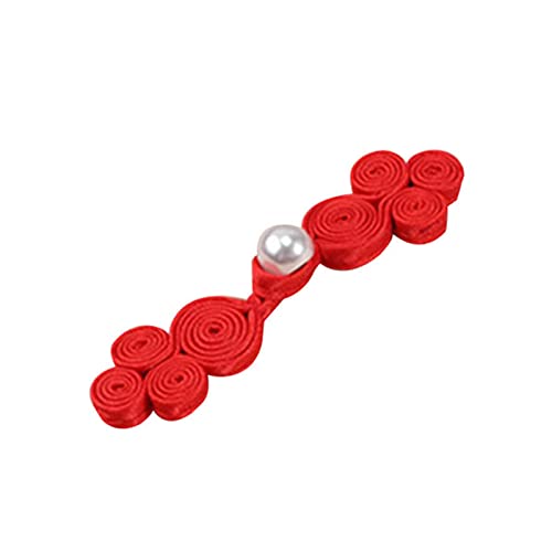 XuQiZZpp Handgefertigte Cheongsam-Nähverschlüsse, chinesische Knoten, chinesischer Verschlussknopf, Anzug, dekorativer Knopf von XuQiZZpp