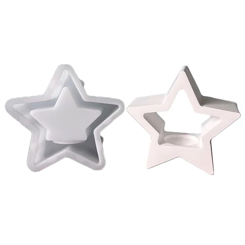XuQiZZpp Herz-Silikon-Kerzenständerform für Kerzenhalter, Weihnachtsdekoration, Epoxidharz-Projekt XuQiZZpp Herz-Silikon-Kerzenständerform für Kerzenhalter, Weihnachtsdekoration, Epoxidharz-Projekt von XuQiZZpp