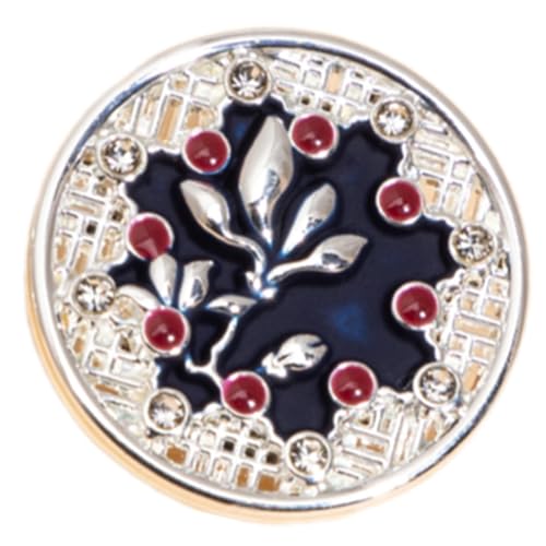 XuQiZZpp Kleiderknopf, Nähknopf, hohl, floraler Knopf, rund, Metallknopf für Cheongsan, Hemd, Mantel, Kleid, Jacken, Kleidung XuQiZZpp Kleiderknopf, Nähknopf, hohl, floraler Knopf, rund, Metallknopf für Cheongsan, Hemd, Mantel, Kleid, Jacken, Kleidung von XuQiZZpp