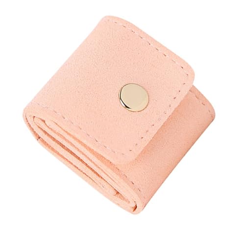 XuQiZZpp Kompakte Schmuck-Aufbewahrungstasche, mehrere Trennwände, schützendes, weiches Futter für Ohrringe, Halsketten, Accessoires, Schmuck-Aufbewahrungstasche von XuQiZZpp