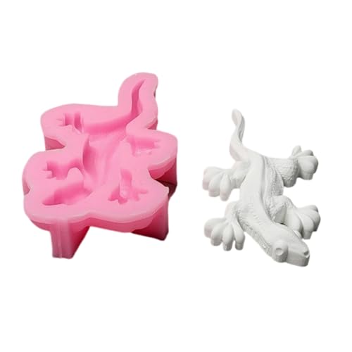 XuQiZZpp Lacertilian Silikon-Kerzenformen für Epoxidharz, Kerzen, Seife, Schokolade, Fondant, Zement, Ton, Silikonformen XuQiZZpp Lacertilian Silikon-Kerzenformen für Epoxidharz, Kerzen, Seife, Schokolade, Fondant, Zement, Ton, Silikonformen von XuQiZZpp