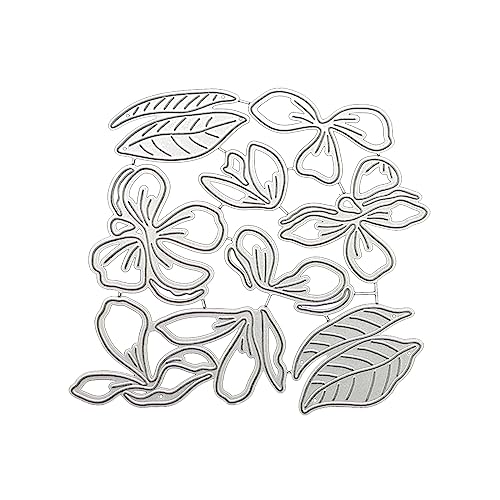 XuQiZZpp Metall-Stanzformen, Prägeschablone, Form für Scrapbooking, Alben, dekorative Papierschablonen, Kartenherstellung von XuQiZZpp