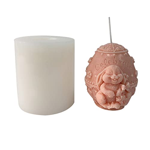 XuQiZZpp Oster-Duft, Ei, Gips, handgefertigte Seife, Kuchen, Schokoladenformen, Harzherstellung, Basteln, Silikonformen für Schokolade XuQiZZpp Oster-Duft, Ei, Gips, handgefertigte Seife, Kuchen, Schokoladenformen, Harzherstellung, Basteln, Silikonformen für Schokolade von XuQiZZpp