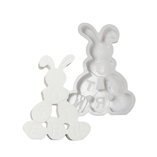 XuQiZZpp Silikon-Kerzenformen für Kerzen, Seifen, Stapeln von Eiern, Hasen, Silikon-Kerzenformen für Epoxidharz XuQiZZpp Silikon-Kerzenformen für Kerzen, Seifen, Stapeln von Eiern, Hasen, Silikon-Kerzenformen für Epoxidharz von XuQiZZpp