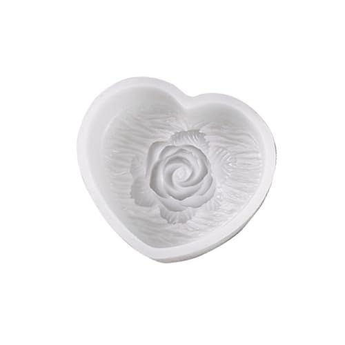 XuQiZZpp Silikonformen für Kerzen, Seife, 3D-Rosenblüten, Herzen, Epoxidharz, Silikonformen für Kerzen, Seife, Gips-Silikonformen XuQiZZpp Silikonformen für Kerzen, Seife, 3D-Rosenblüten, Herzen, Epoxidharz, Silikonformen für Kerzen, Seife, Gips-Silikonformen von XuQiZZpp