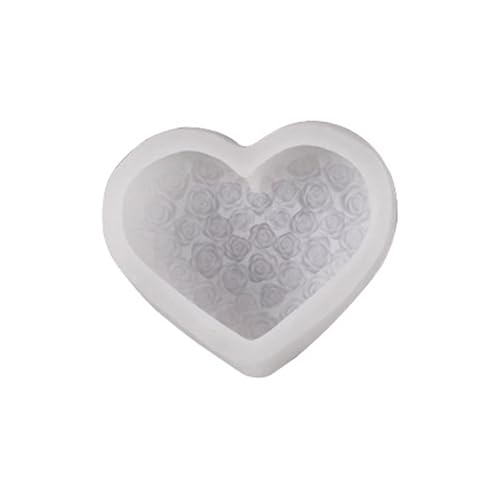 XuQiZZpp Silikonformen für Kerzen, Seife, 3D-Rosenblüten, Herzen, Epoxidharz, Silikonformen für Kerzen, Seife, Gips-Silikonformen XuQiZZpp Silikonformen für Kerzen, Seife, 3D-Rosenblüten, Herzen, Epoxidharz, Silikonformen für Kerzen, Seife, Gips-Silikonformen von XuQiZZpp
