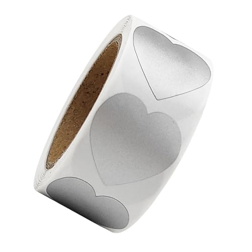 300 Stück/Rolle, runde Kratzaufkleber, 2,5 cm, selbstklebende Rubbeletiketten, Karten für Hochzeiten 300 Stück/Rolle, runde Kratzaufkleber, 2,5 cm, selbstklebende Rubbeletiketten, Karten für Hochzeiten von Xuancai
