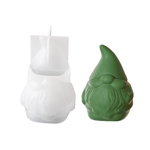 Aufbewahrungsbox Silikonform Weihnachtsmann Schmuckkoffer Epoxidharz Form Aromatherapie Gipsglas Form Heimdekoration von Xuancai