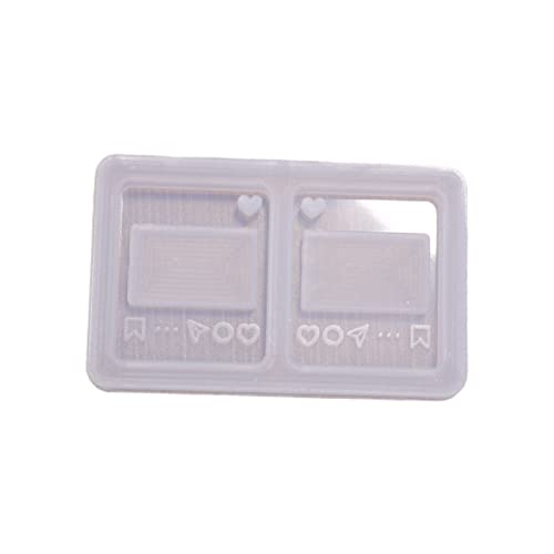 Epoxid-Treibsand-Silikonformen, Mediaplayer-Form, Anhänger, Harz-Shaker für Anhänger, DIY, Handarbeit, Treibsand von Xuancai