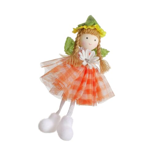 Handgefertigter Mädchen-Ornament, hängende Anhänger, Wandbehang, Ornament, Stoffstruktur, geeignet für Heimdekoration und Geschenke, tragbar Handgefertigter Mädchen-Ornament, hängende Anhänger, Wandbehang, Ornament, Stoffstruktur, geeignet für Heimdekoration und Geschenke, tragbar von Xuancai