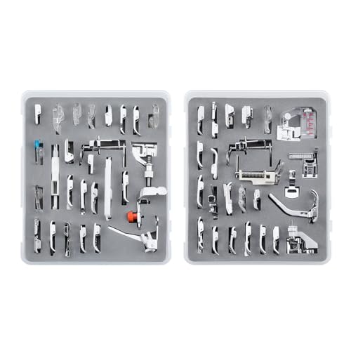 Haushaltsnähmaschinen-Nähfüße, Nähmaschinen-Nähfüße, für Hobbyisten, Stickprojekt, multifunktionaler Fuß Haushaltsnähmaschinen-Nähfüße, Nähmaschinen-Nähfüße, für Hobbyisten, Stickprojekt, multifunktionaler Fuß von Xuancai
