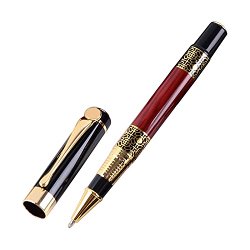 Metall-Kugelschreiber mit Holzmaserung, Retro-Füllfederhalter, Signaturschreiben, für Chefbüro, Business, Damen, Herren, Unterschrift, Schreibstift Metall-Kugelschreiber mit Holzmaserung, Retro-Füllfederhalter, Signaturschreiben, für Chefbüro, Business, Damen, Herren, Unterschrift, Schreibstift von Xuancai