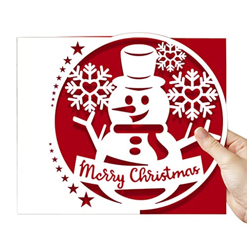 Metall-Stanzschablone für Weihnachten, Schneemann, Grußkarten, Scrapbooking, Album, Papiervorlage, Prägung, Metall-Stanzformen von Xuancai