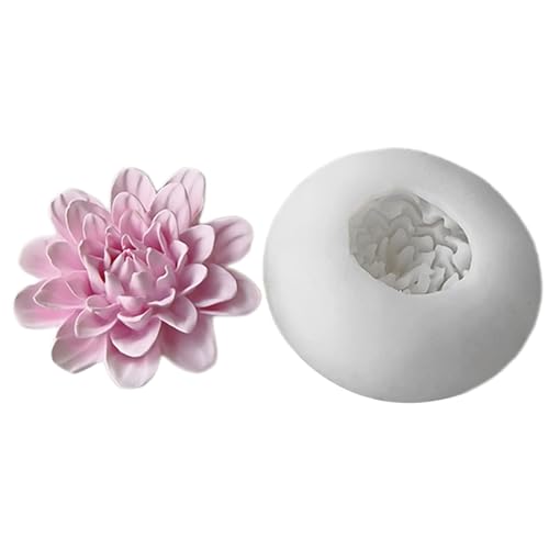 Silikonform, Epoxidharz, Blumenform, einzigartige Ton-Silikon-Kerzenformen für Handarbeit, Kerzenform, Blumenform von Xuancai