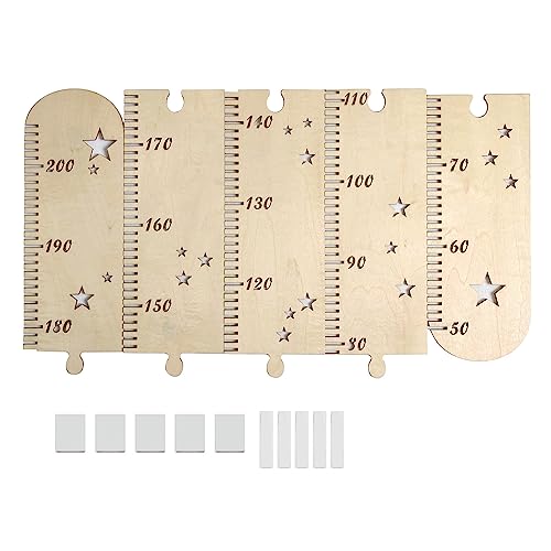 Xuancai 1 Set Kindergrößen-Wachstums-Diagramm, Mehrzweck-Messwerkzeug, Zubehör für Kinder, Mädchen, Jungen, Höhenmessung, Versorgungslineal, Wachstumstabelle Xuancai 1 Set Kindergrößen-Wachstums-Diagramm, Mehrzweck-Messwerkzeug, Zubehör für Kinder, Mädchen, Jungen, Höhenmessung, Versorgungslineal, Wachstumstabelle von Xuancai