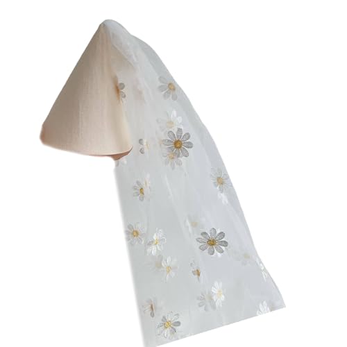 Xuancai Geburtstagshut mit besticktem Blumenschleier, langer Partyhut, Kopfschmuck, Accessoire für Frauen und Mädchen, Geburtstagsparty-Zubehör, elegante Brautduschen, Haar-Accessoire Xuancai Geburtstagshut mit besticktem Blumenschleier, langer Partyhut, Kopfschmuck, Accessoire für Frauen und Mädchen, Geburtstagsparty-Zubehör, elegante Brautduschen, Haar-Accessoire von Xuancai