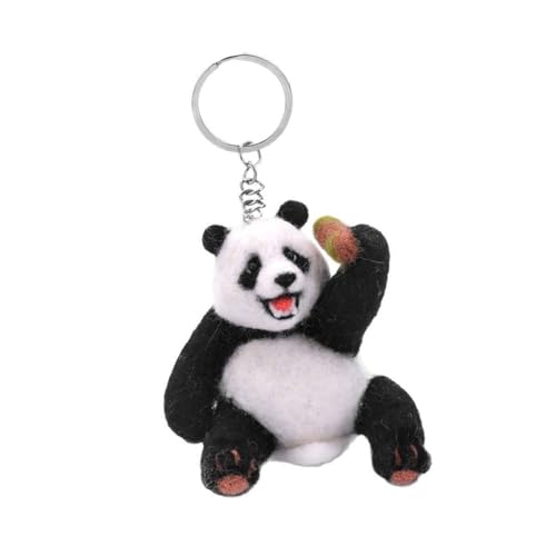Xuancai Panda Tier Nadelfilz Set mit Filznadel Anleitung Wolle Roving Fingerlinge Holzgriff für Anfänger Erwachsene Wollfilztiere Xuancai Panda Tier Nadelfilz Set mit Filznadel Anleitung Wolle Roving Fingerlinge Holzgriff für Anfänger Erwachsene Wollfilztiere von Xuancai